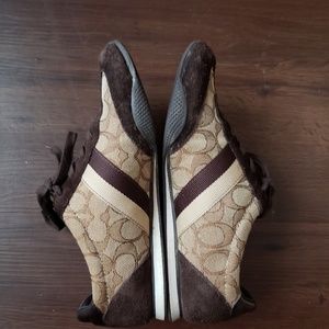 Coach Shoes - Coach Tan/Brown Sneakers Coach Shoes - Coach Tan/Brown Sneakers